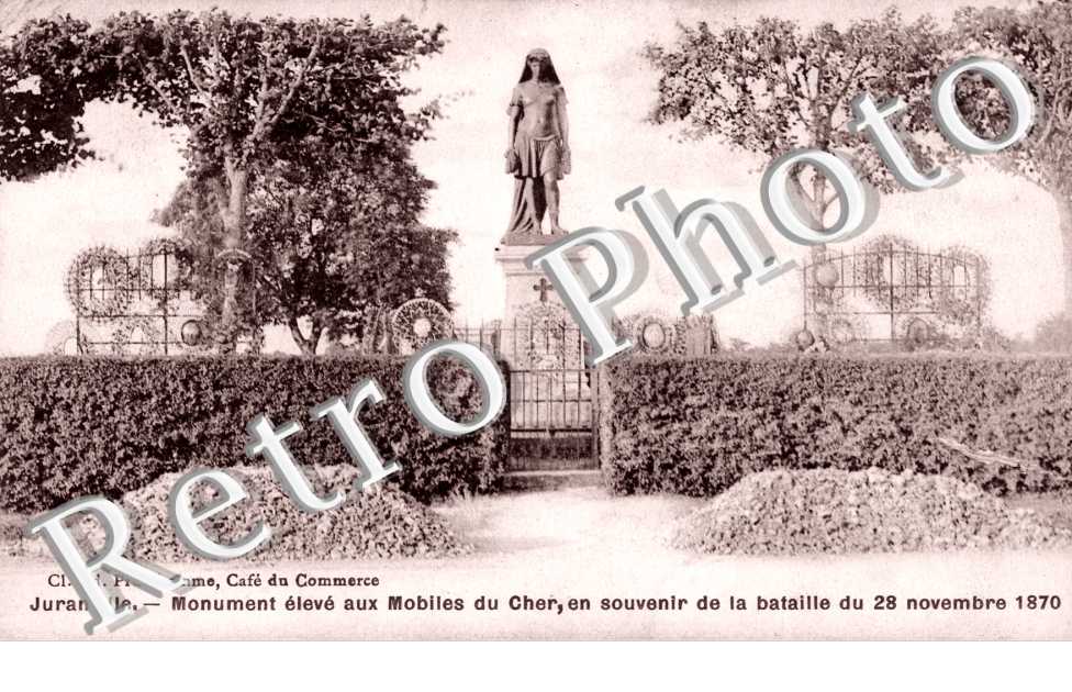 monument eleve aux mobiles du Cher, en souvenir de la bataille du 28 novembre 1870