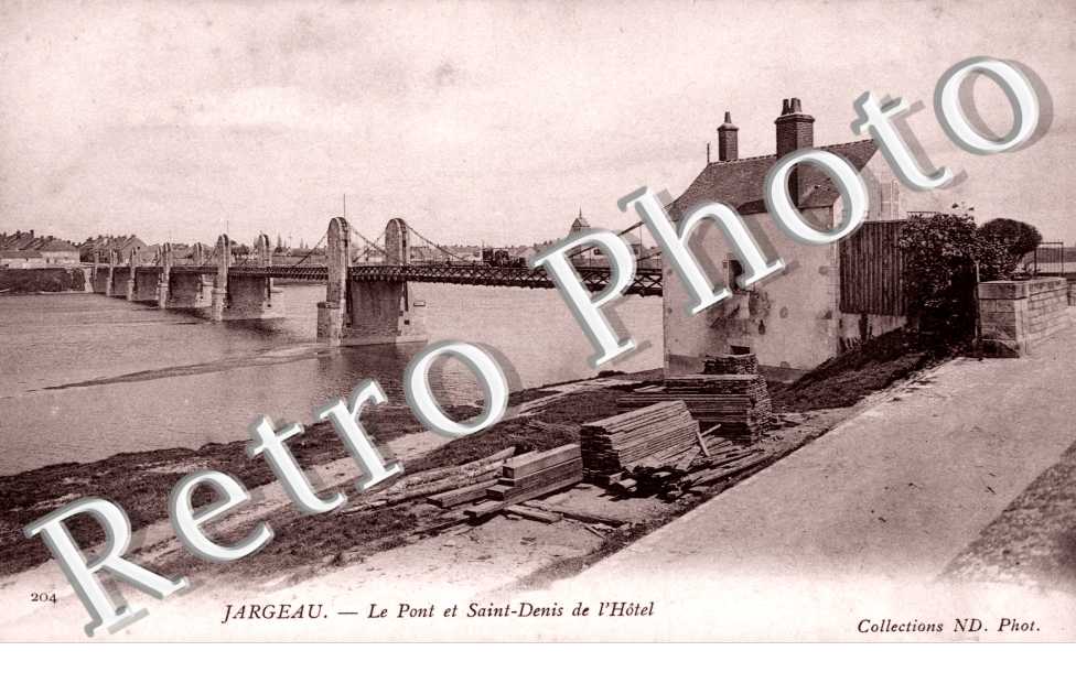 Le Pont et Saint Denis de l'Hotel