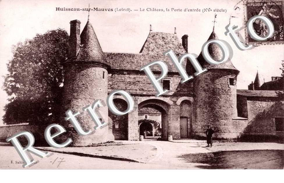 le chateau, la porte d'entree