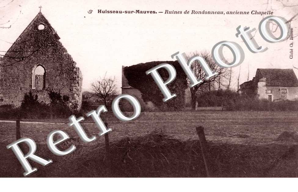 ruines de Rondonneau, ancienne chapelle