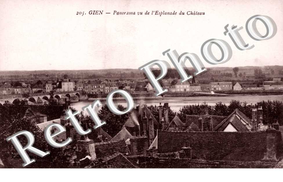 Panorama vu de l'Esplanade du Chateau