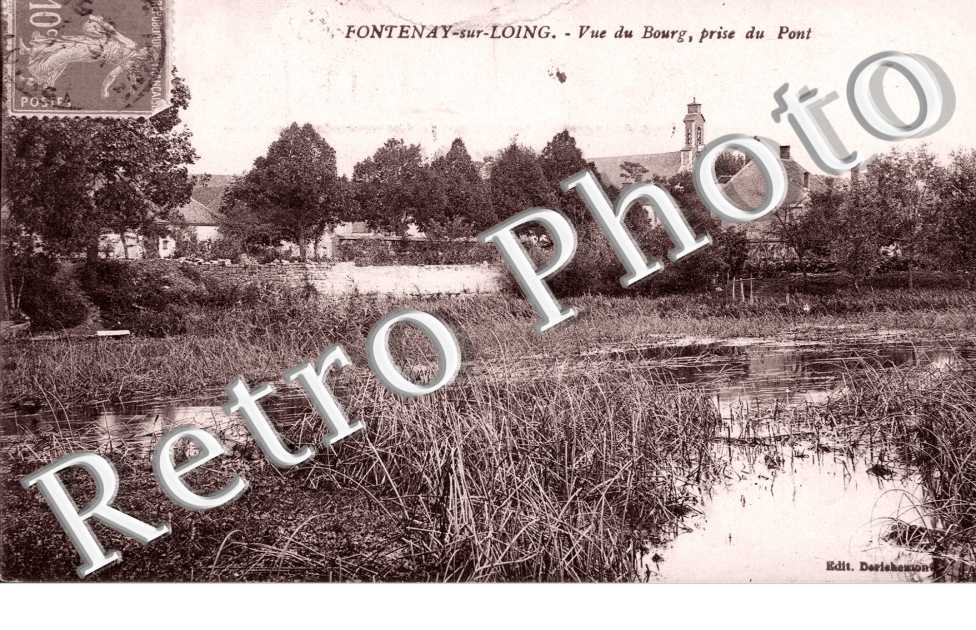 Vue du Bourg prise du Pont