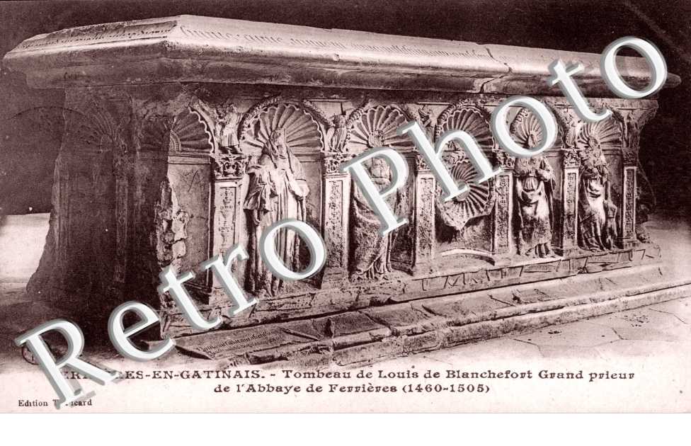 Tombeau de Louis de Blanchefort Grand Prieur de l'Abbaye