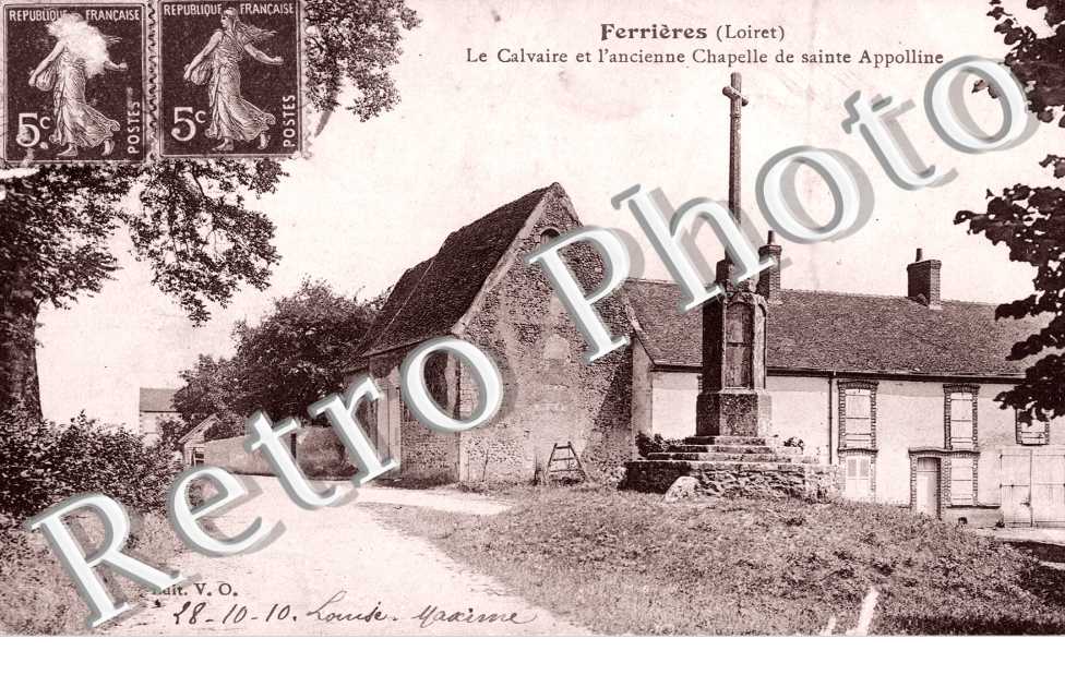 La Calvaire et l'Ancienne Chapelle d'Appoline