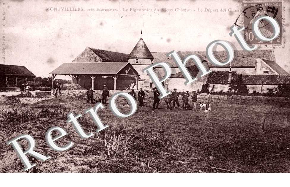 le pigeonnier du vieux chateau - le depart des chasseurs