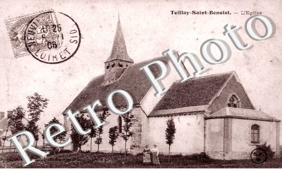 Teillay Saint Benoit, l'eglise