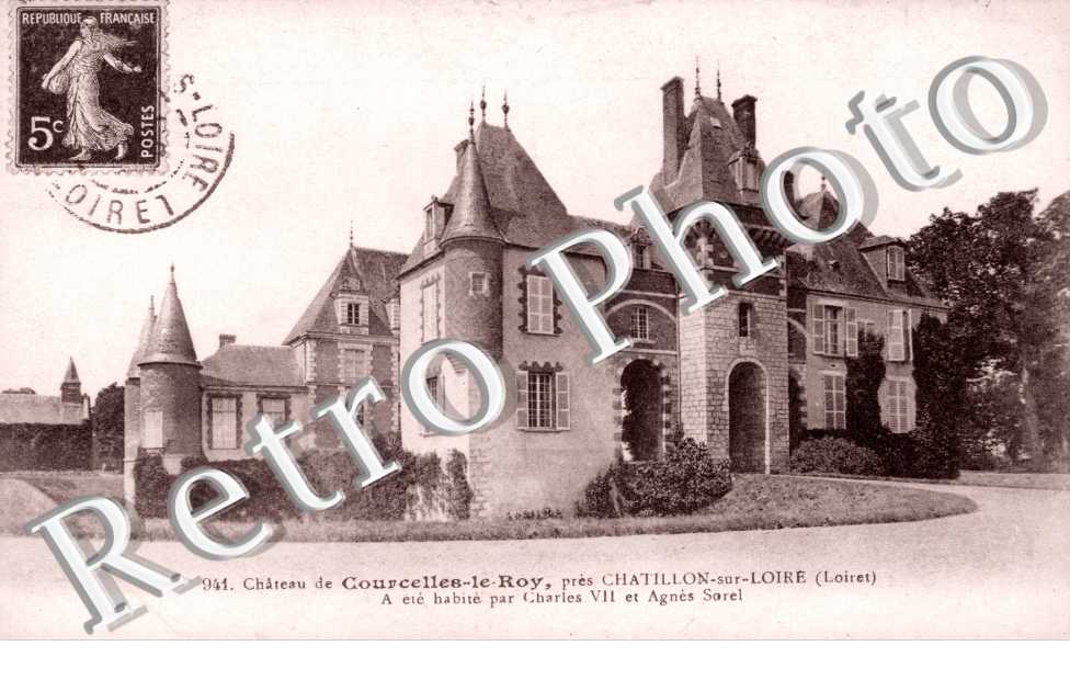 chateau de Courcelles-le-Roy, pres Chatillon sur Loire