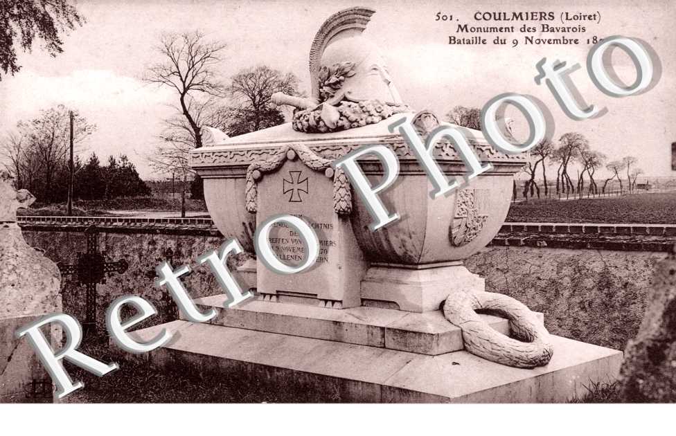 monument des bavarois, bataille du 9 novembre 1870