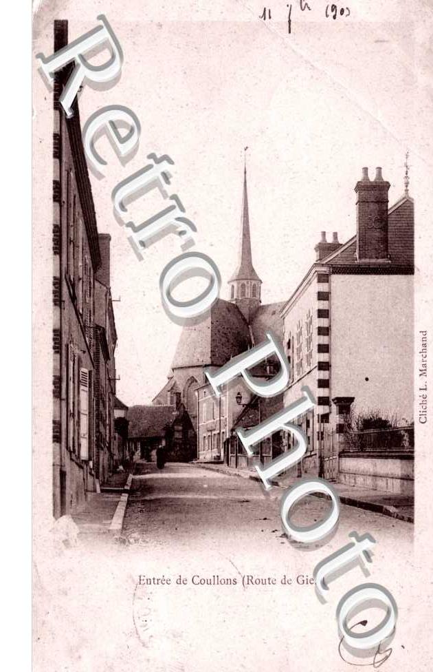 l'entree du pays - route de Gien