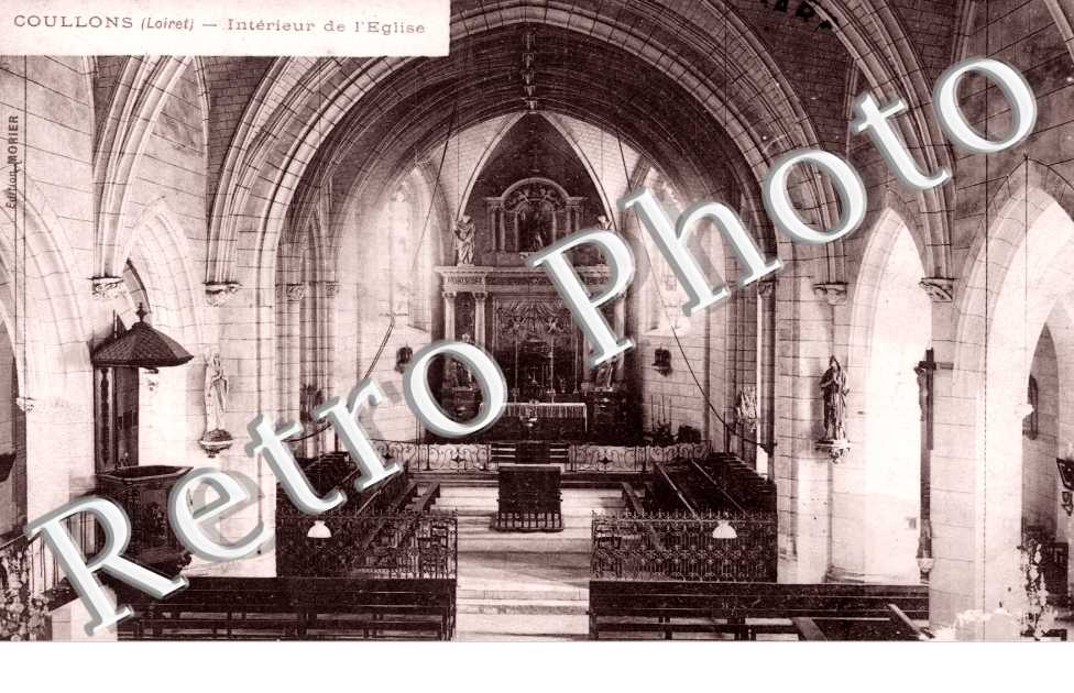 interieur de l'eglise