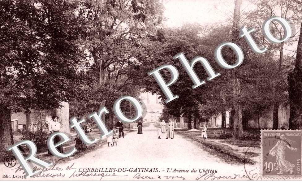l'avenue du chateau