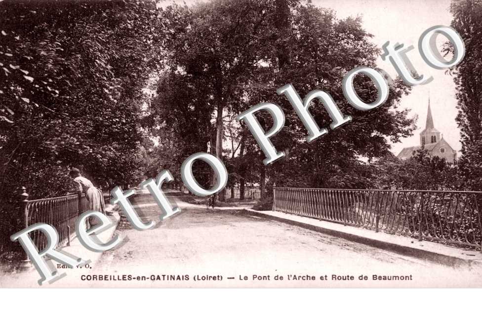 Le Pont de l'Arche et Route de Beaumont
