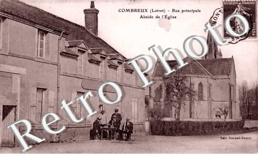 rue principale, abside de l'eglise