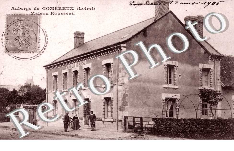 auberge de Combreux, maison Rousseau