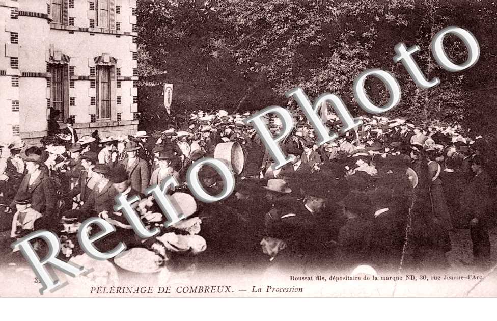 pelerinage de Combreux, la procession