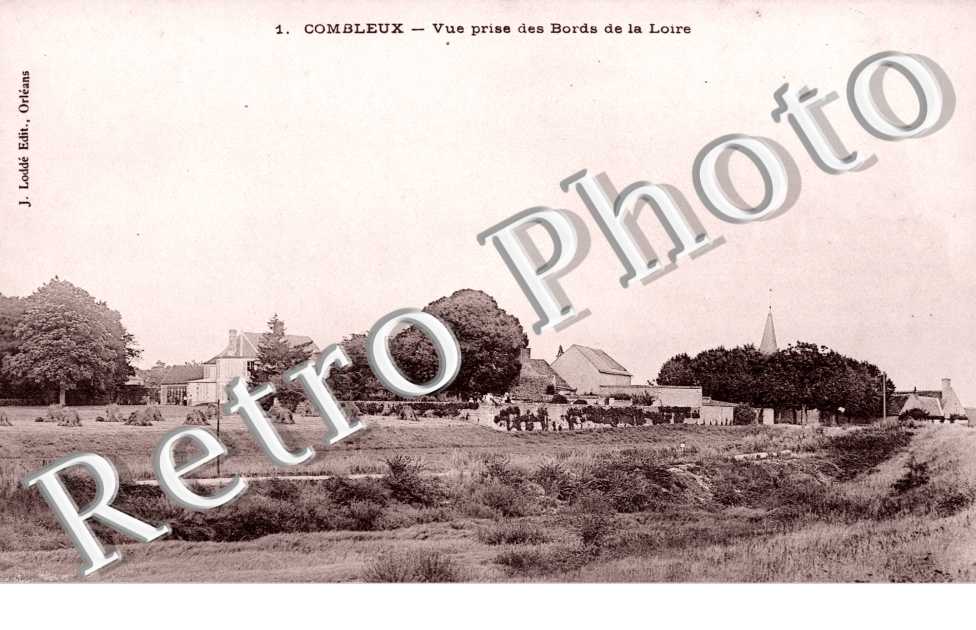 vue prise des bords de la Loire