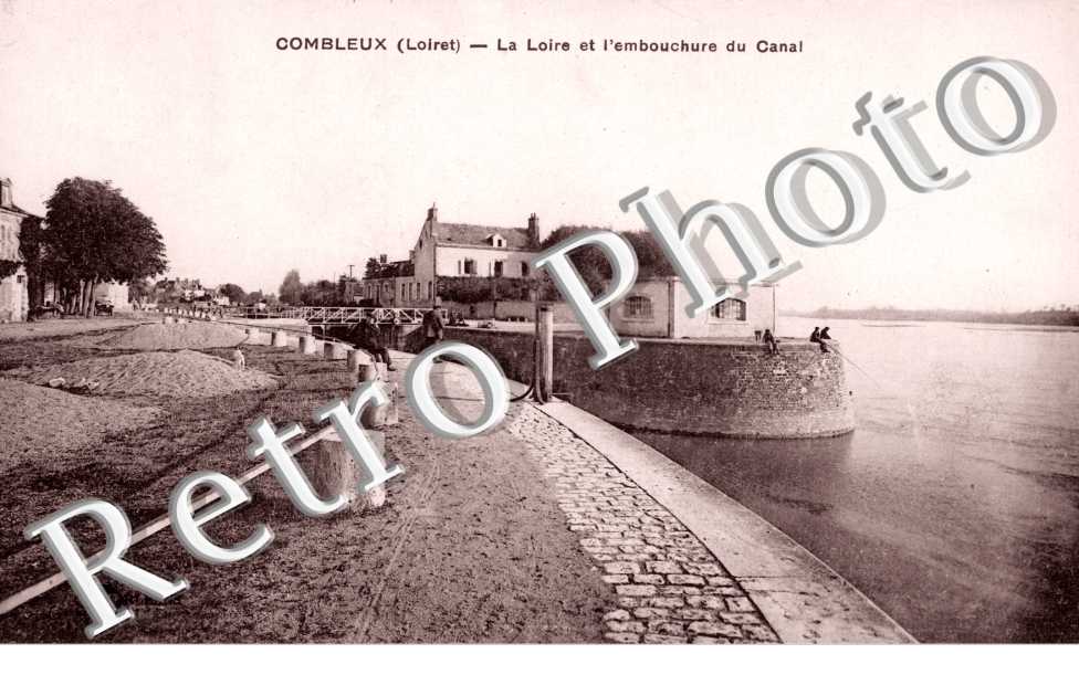 la Loire et l'embouchure du canal