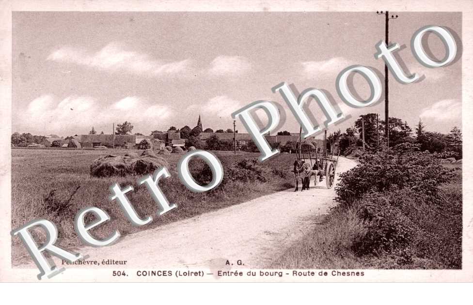 Entree du Bourg, Route de Chesnes