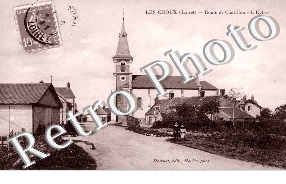 route de Chatillon, l'eglise