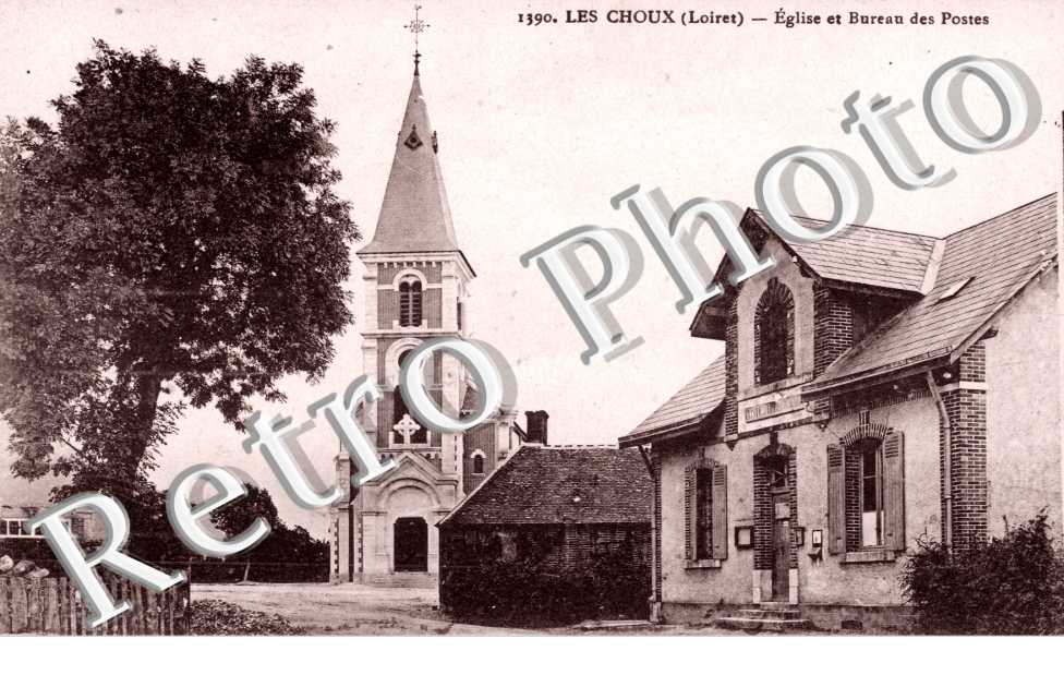 eglise et bureau de poste