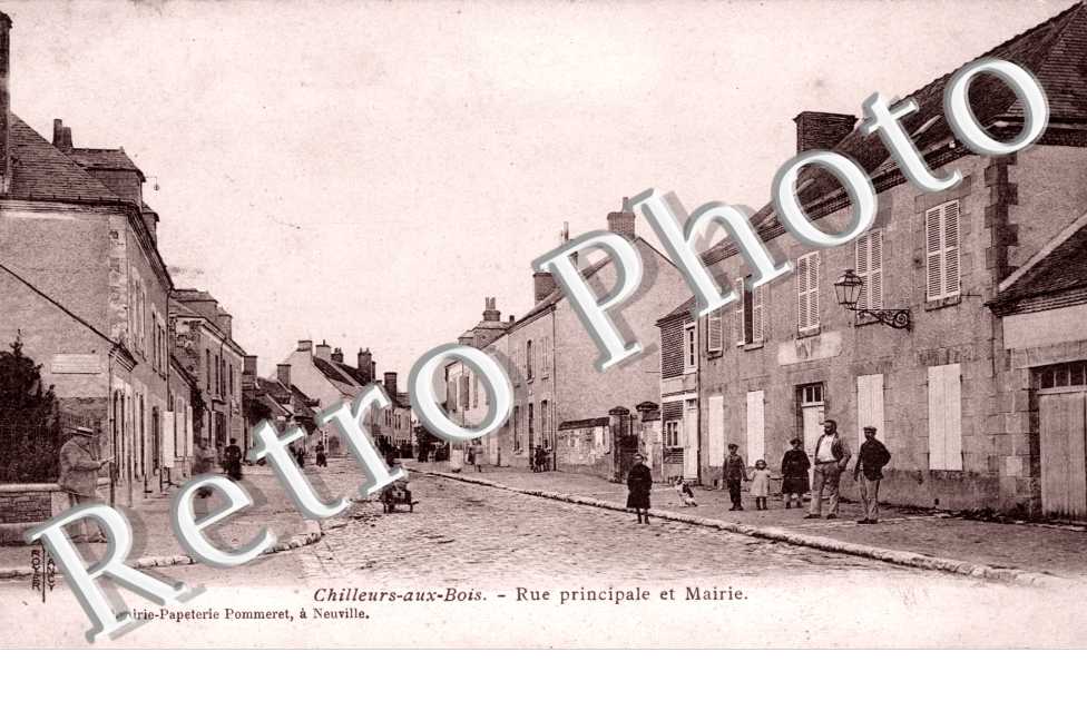 rue principale et mairie