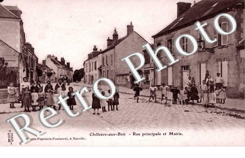 rue principale et mairie