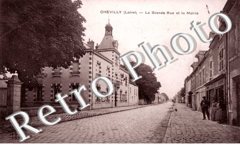 la Grande Rue et la mairie