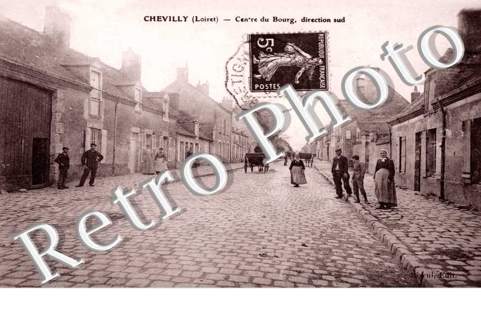 centre du bourg, direction sud