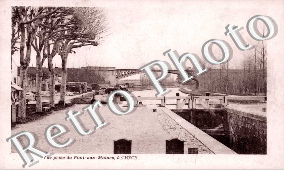 vue prise du pont aux Moines