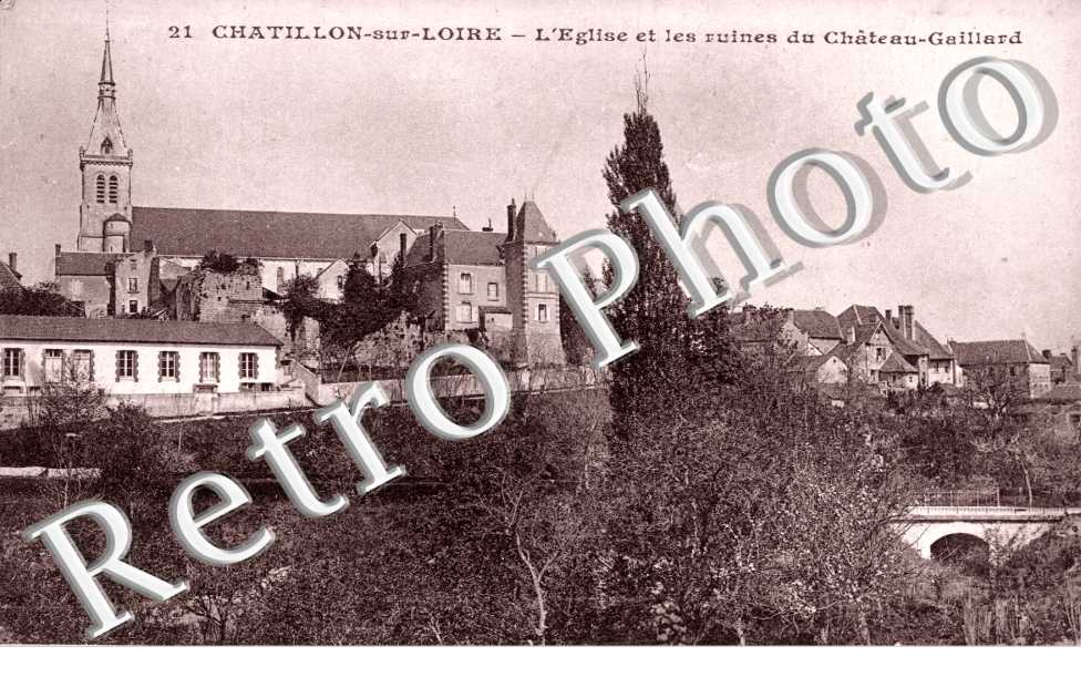 L'Eglise et les Ruines du Chateau Gaillard
