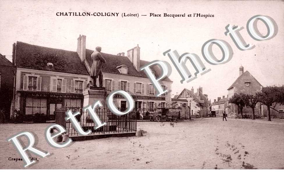 place Becquerel et l'hospice