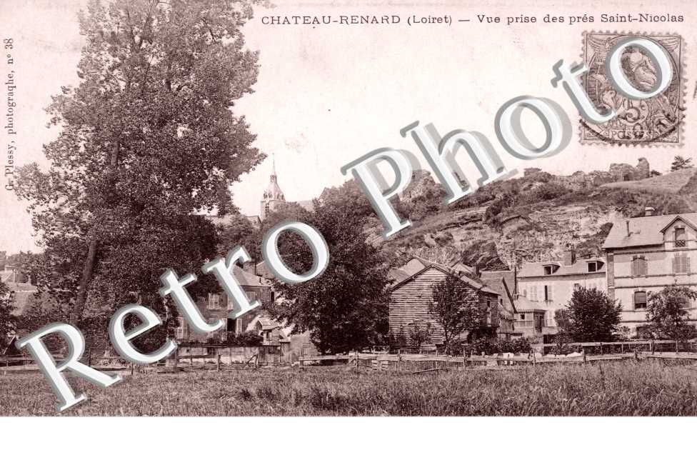 Vue prise des pres Saint Nicolas