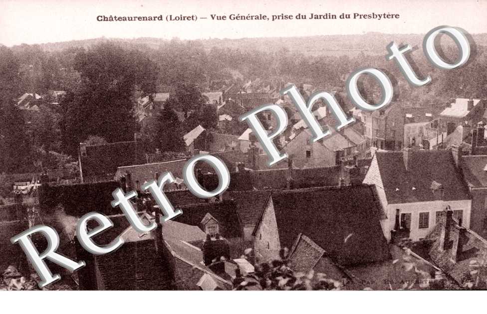 Vue Generale prise du Jardin du Presbytere