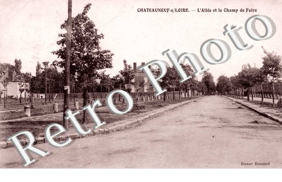 L'Allee et le Champ de Foire