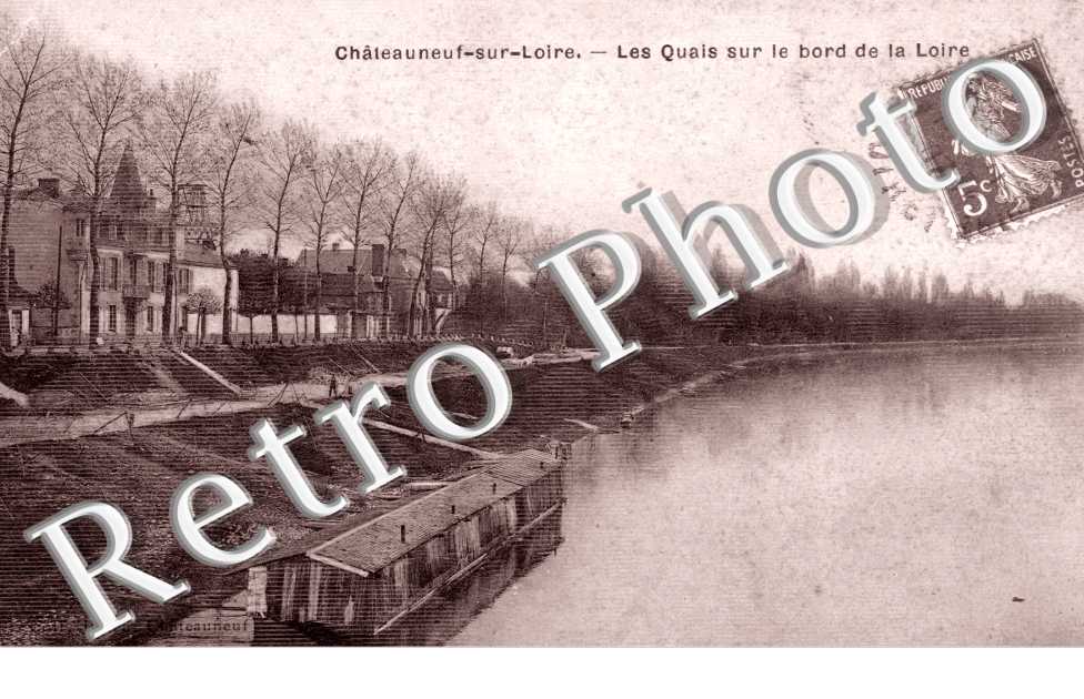 Les Quais sur le bord de la Loire