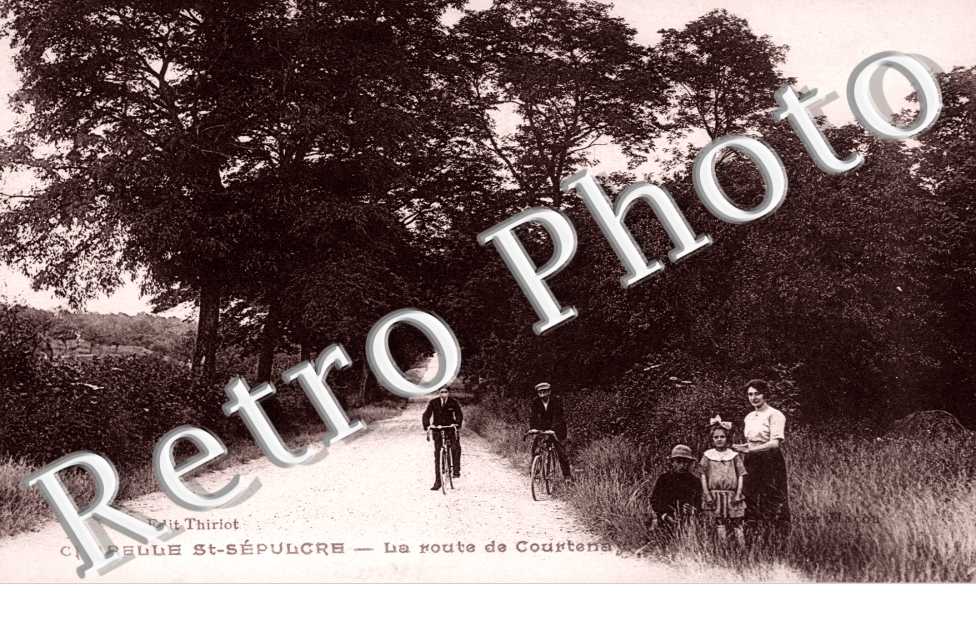 la route de Courtenay