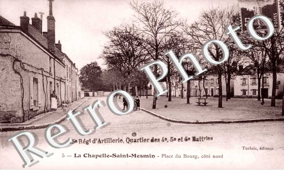 place du bourg, cote nord
