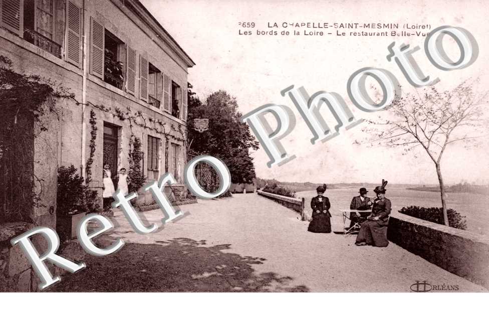les bords de la Loire, le restaurant Belle-Vue