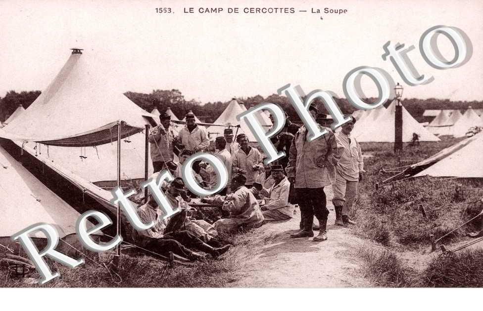 le camp de Cercottes, la soupe