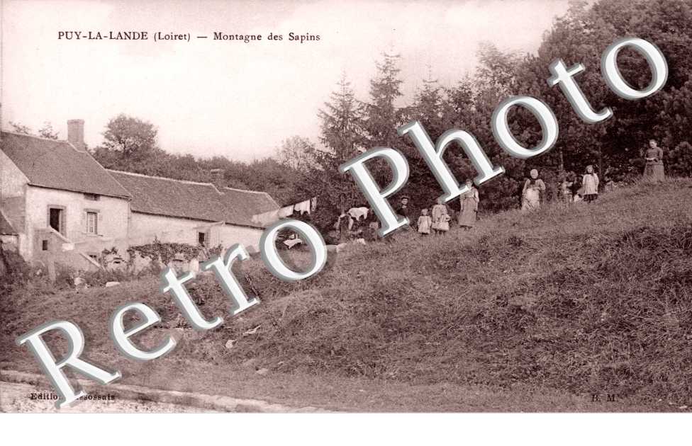 Puy La Lande, Montagne des Sapins