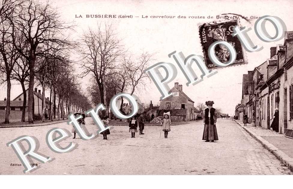 le carrefour des routes de briare et de gien