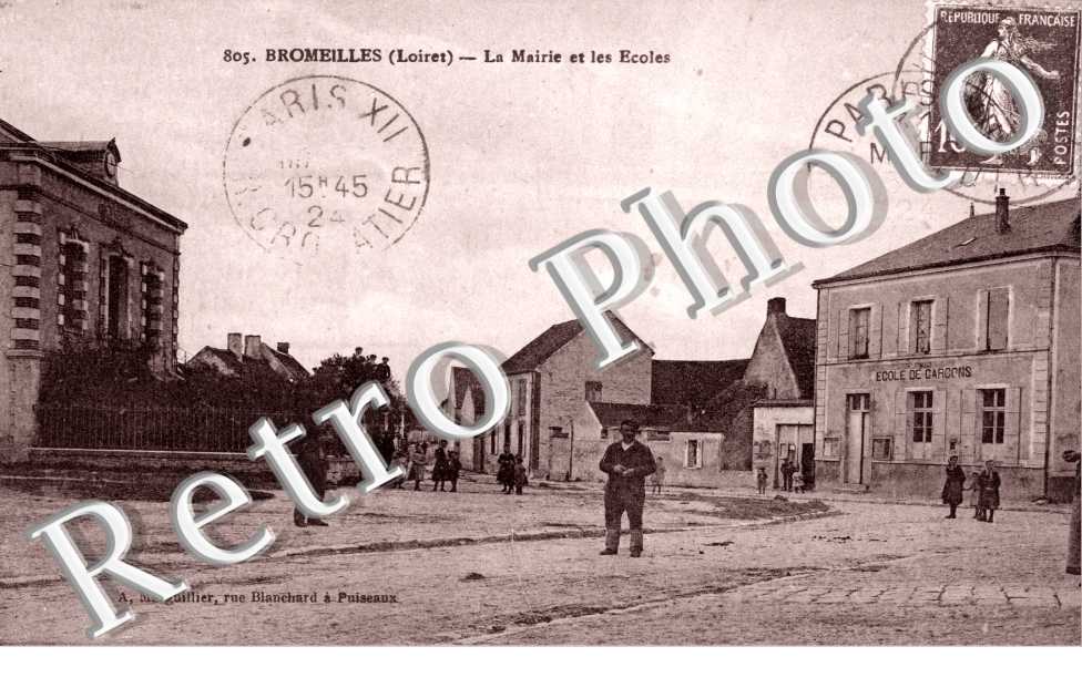 la mairie et les ecoles