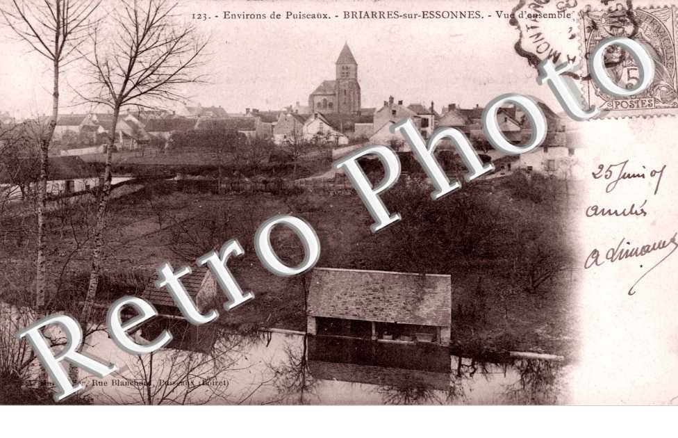 environs de Puiseaux, vue d'ensemble