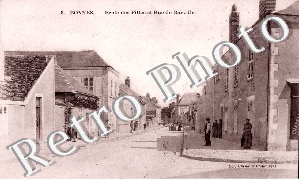 ecole des filles et rue de Barville