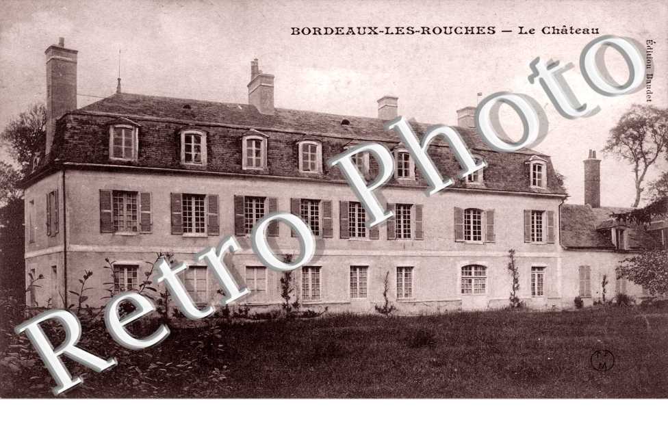 Bordeaux-les-Rouches, le château