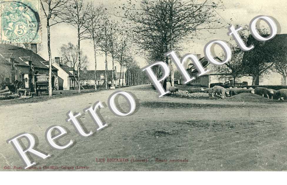 les Bezards, route nationale