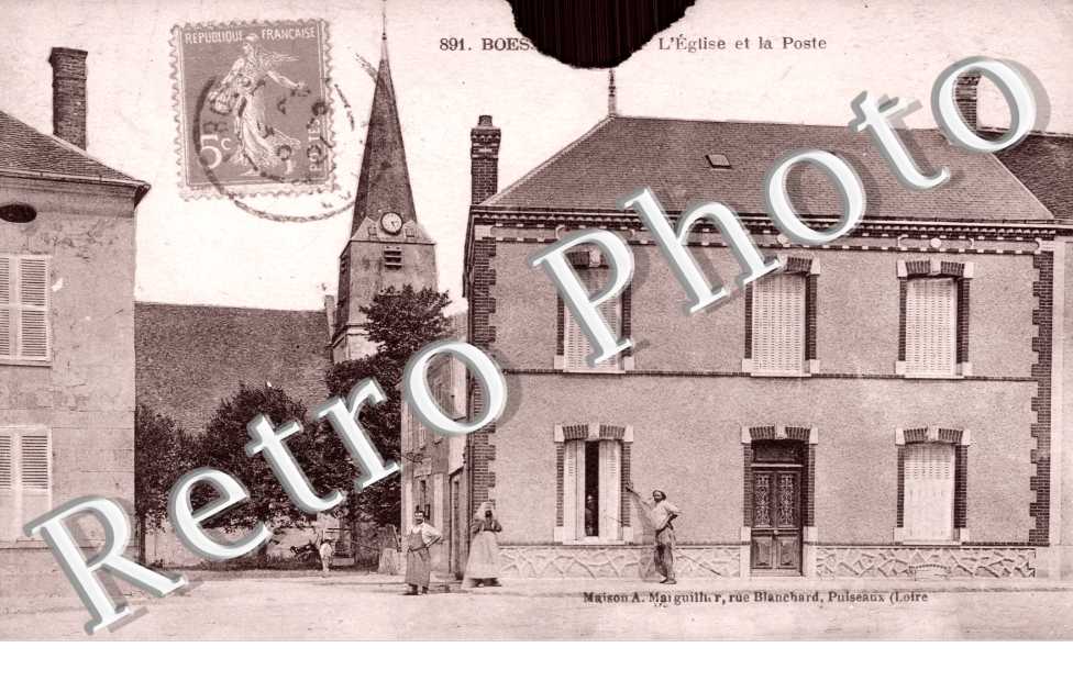 l'eglise et la poste