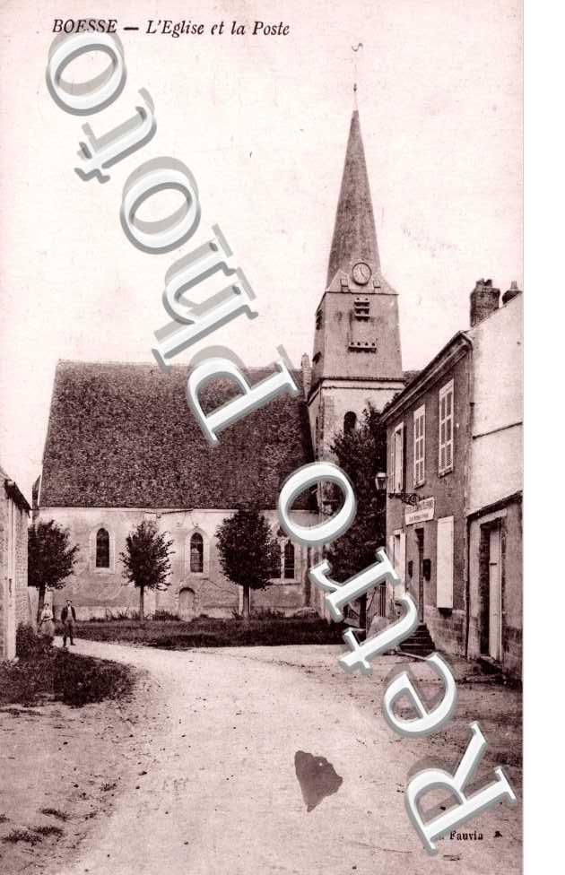 l'eglise et la poste