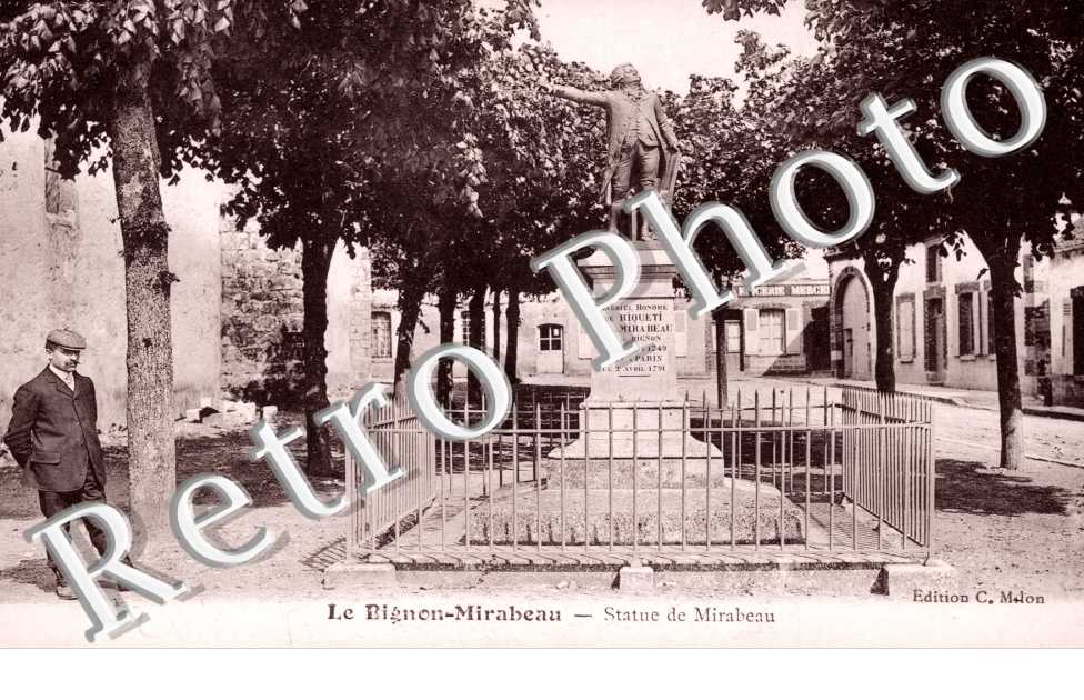 statue de Mirabeau