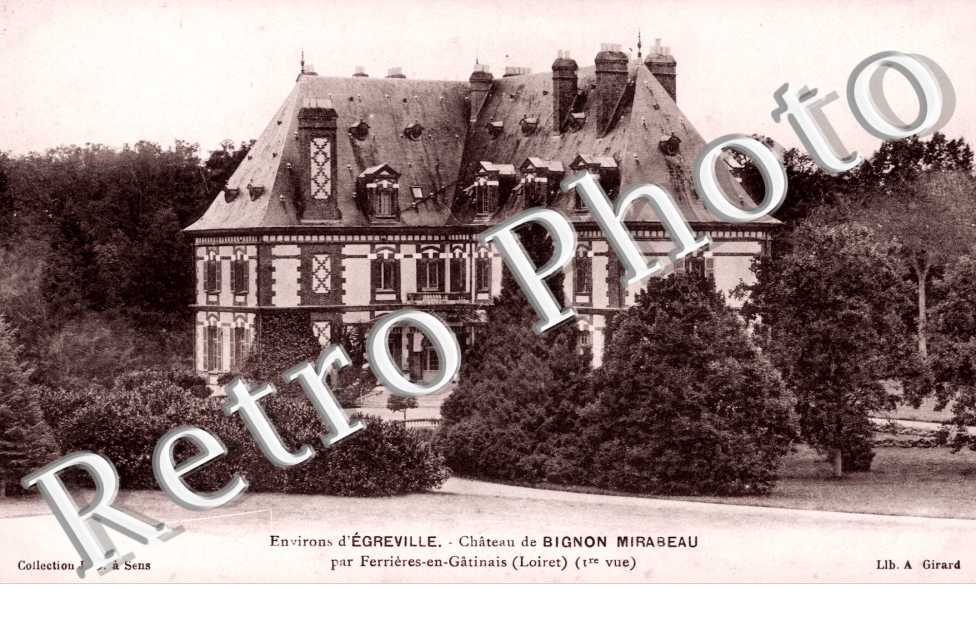 le chateau par Ferriere en Gatinais